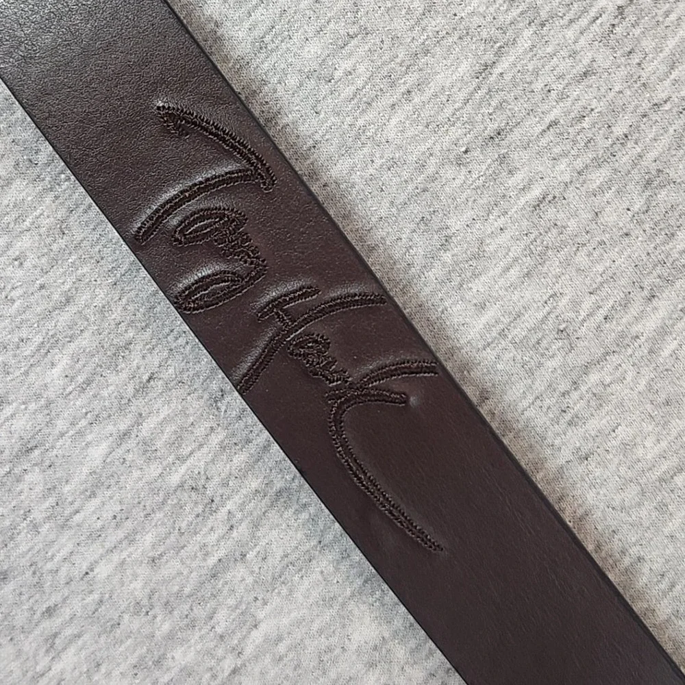 Tony Hawk Reversible Belt Mens Large 30-32 Black Brown Double Prong 12PL0209